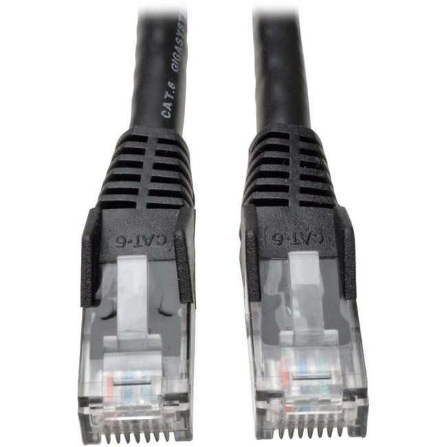 Tripp Lite by Eaton Cable CAT6 Black 100 TRPN201100BK