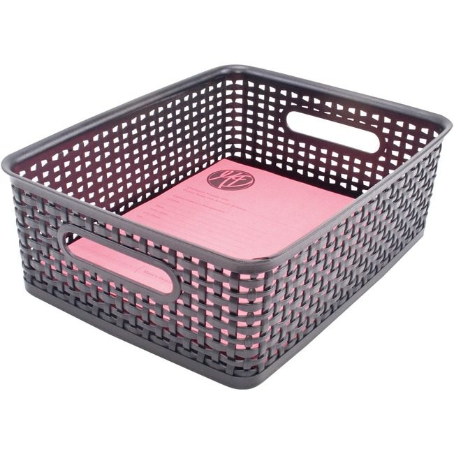 Advantus Corporation Bin Plastic Weave Medium AVT40327