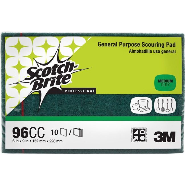 3M Company Sponge Scrub Scotchbrite MMM96CC