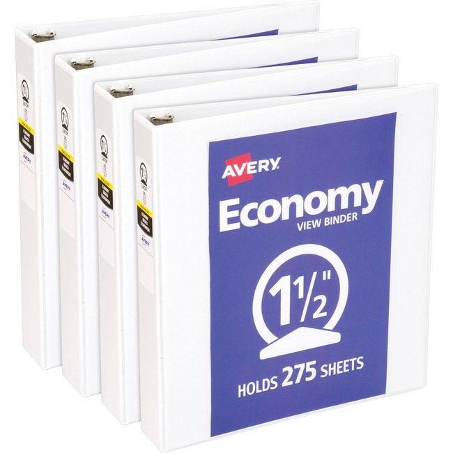 Avery Products Corporation Binder View Round 1.5" We AVE05726BD