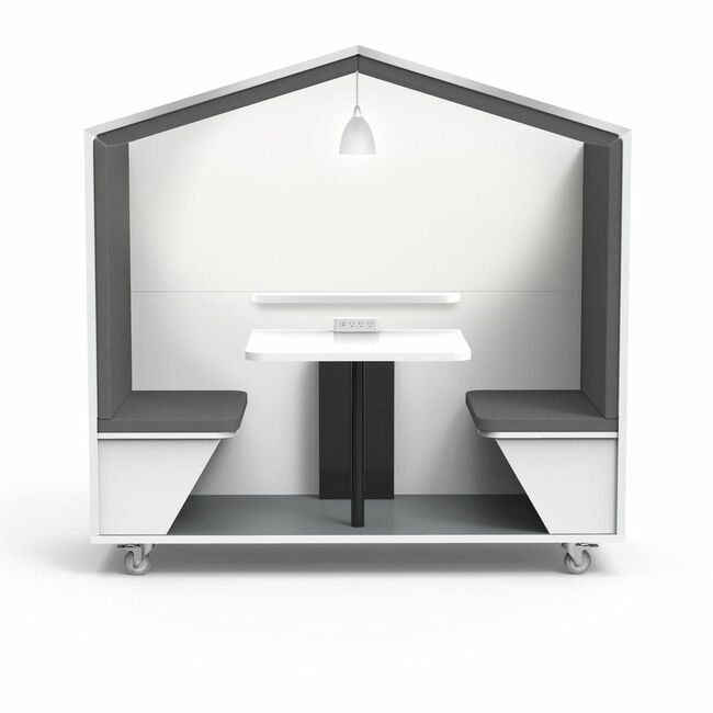 Nook / Connection Huddle 2 PERSON POD White NOKNOOK002