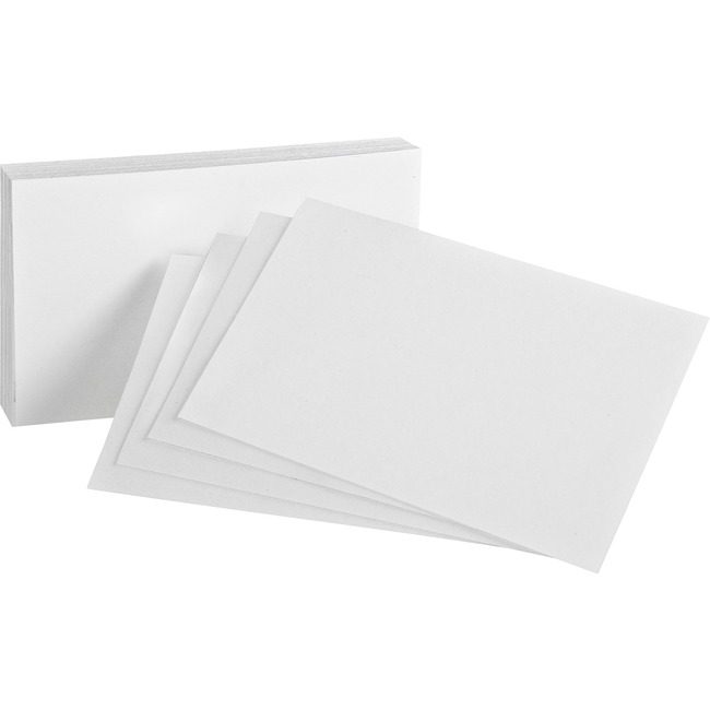 TOPS Products / ACCO legacy Oxford Card Index Blank 4X6 8PT We OXF40BD