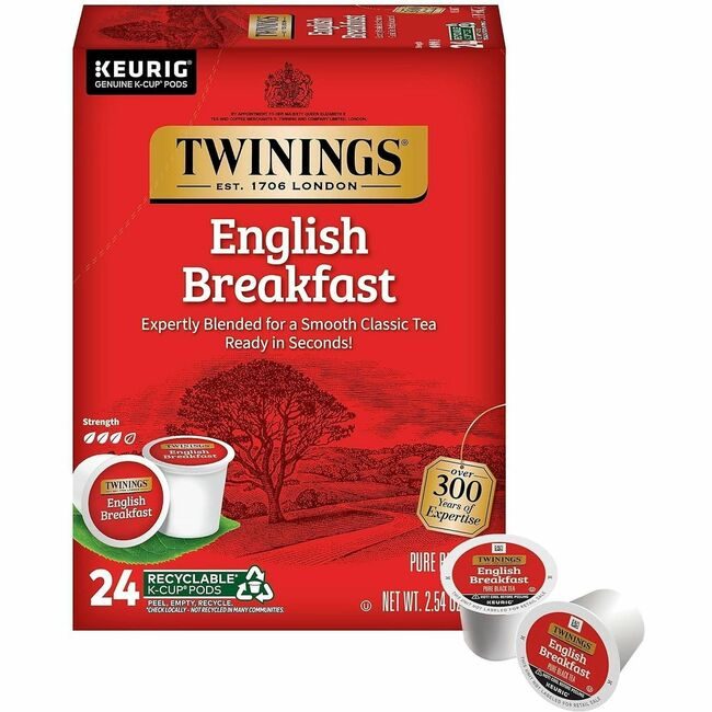 Twinings North America Kcup Tea English Breakfst TWG08755
