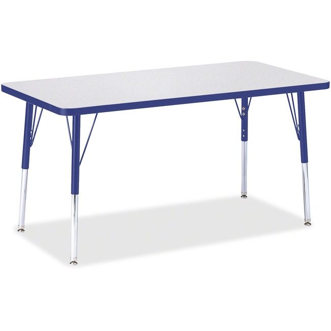 Jonti-Craft, Inc. Table Rectangle 24X48 Gy/Be JNT6403JCA003