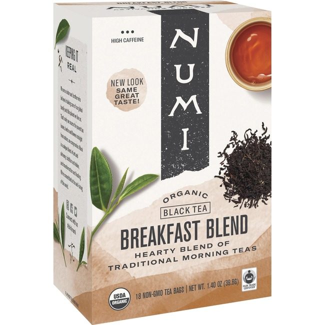 Numi Organic Tea Black Breakfast Blend NUM10220