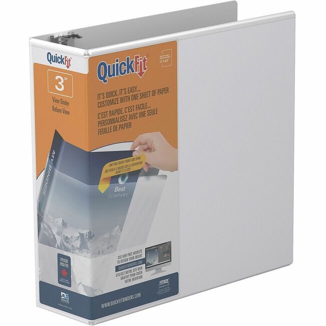 Stride, Inc. Binder Quickfit 3" We STW871400