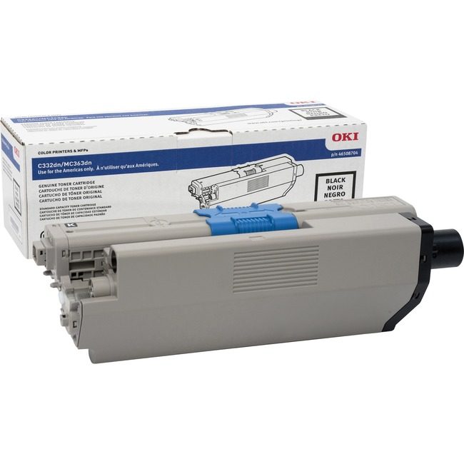 OKI Data Toner C332/MC363 3.5K BLACK OKI46508704