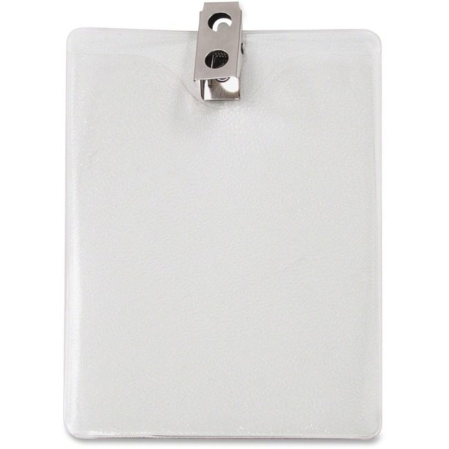 Advantus Corporation Holder W/Clp Vrt 50 Pack Clear AVT75457