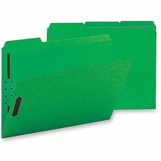 Business Source Folder File Fastenr Letter Green BSN17268