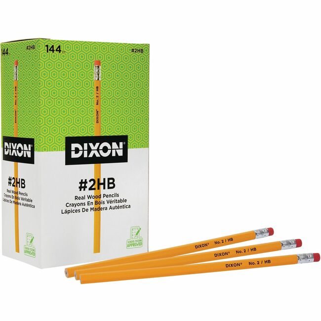 Dixon / Ticonderoga Dixon Ticonderoga Company / Pencil Wooden #2HB 144 Count DIX14412