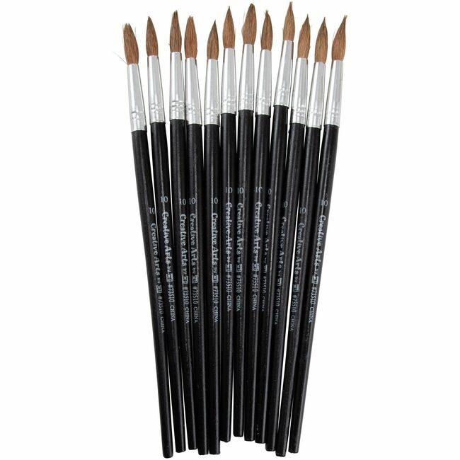 Charles Leonard Brush Paint Camelhair #10 LEO73510