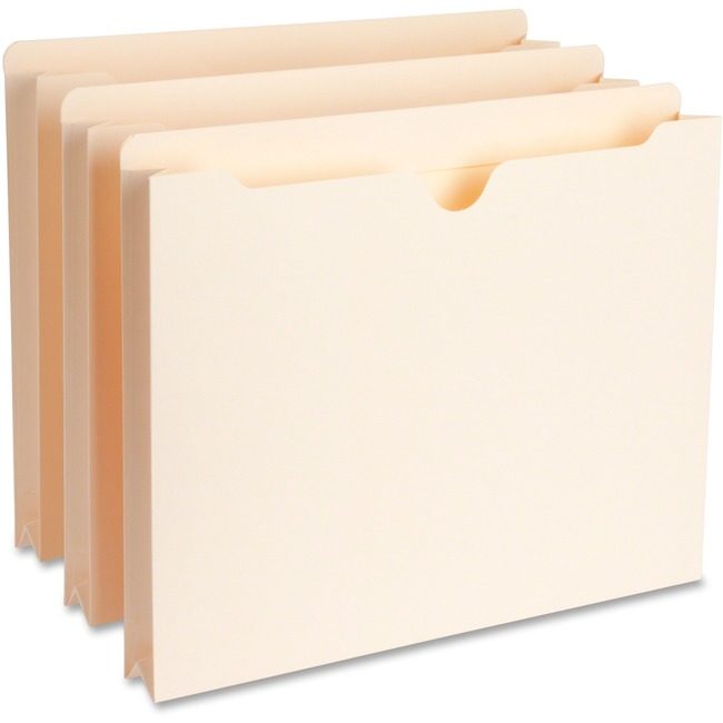 Business Source Jacket File Letter 1.5"EXP Mla BSN65798