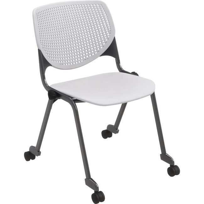 KFI Seating Poly Caster Stack Chair KFICS2300P13