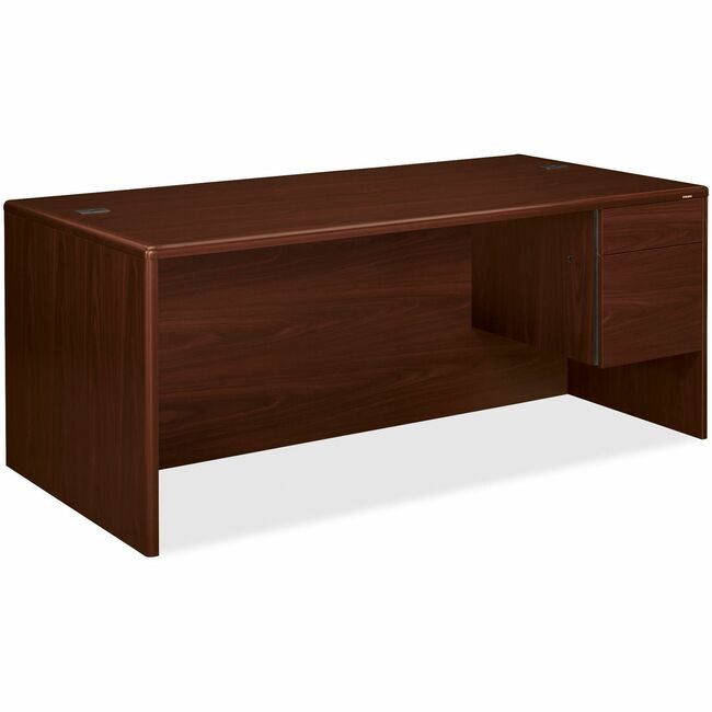 The HON Company Desk Rtped Bf 72X36 My HON10785R-NN