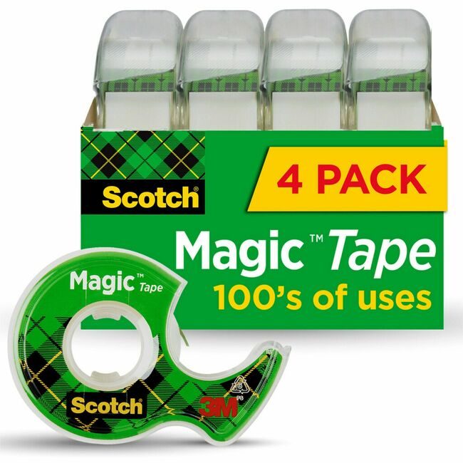 3M Company Tape Dispenser 3/4X300" 4 Pack MMM4105