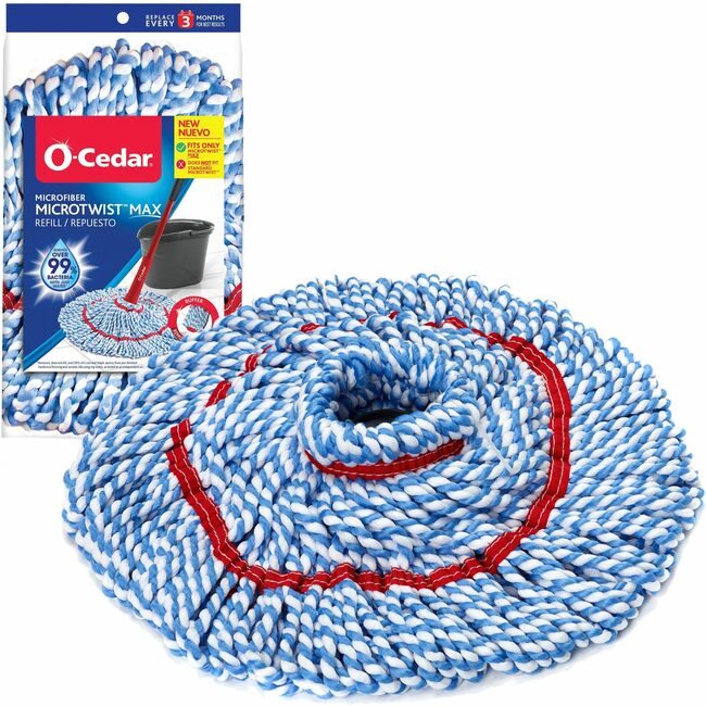 Freudenberg Household Products LP O-Cedar Refill Mop Twist Microfiber FHP170640