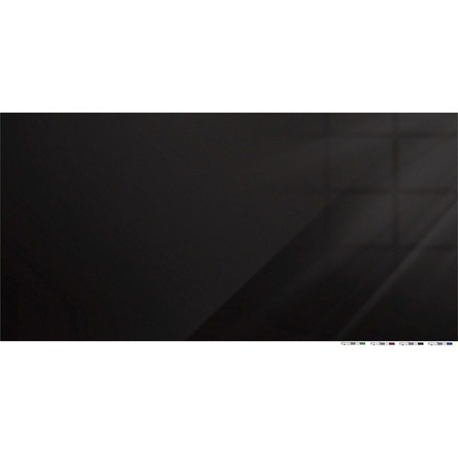 Ghent Manufacturing Board Glass Mag 4X8 Black GHEARIASM48BK