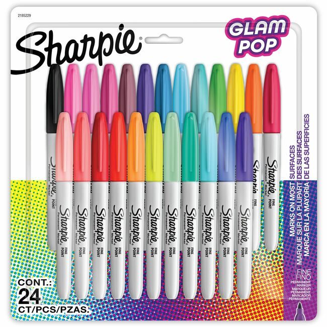 Sharpie / Expo / Prismacolor / Sanford Newell Brands / Sanford Sharpie / Expo / Prismacolor / Marker Fine Glampop 24 SAN2185229