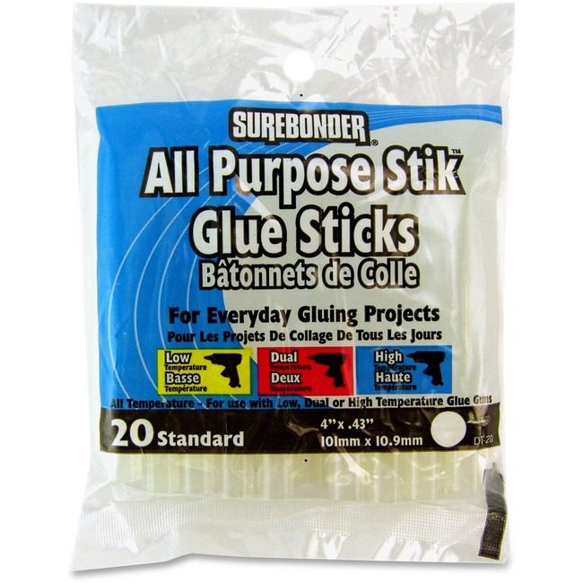 FPC Corporation SureBonder Glue Sticks 20/PK FPRDT20