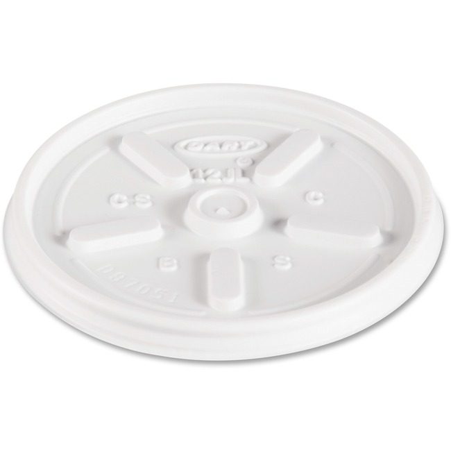 Dart Container Corporation WHITE VENT LID 12JL DCC12JL