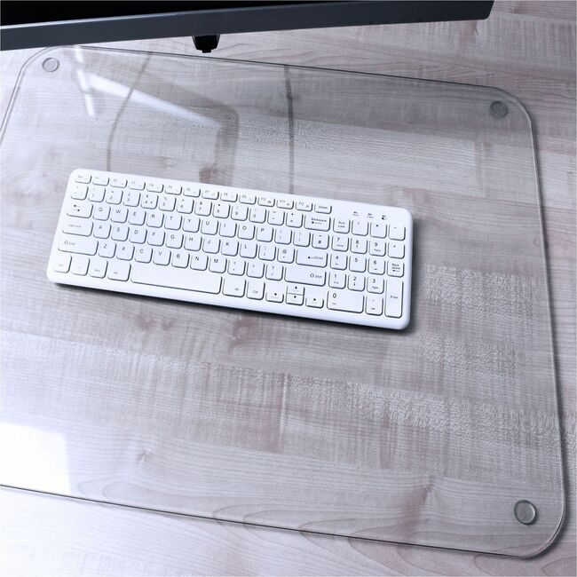 Floortex Deskmat Desktex Glass 20X36 FLRFCDE2036G