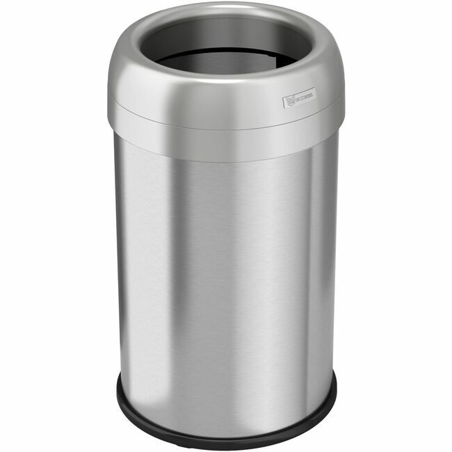 HLS Commercial Trashcan Opentop Stainless HLCHLS13STR