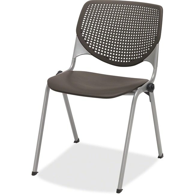 KFI Seating Polyprop Stack Chair Brown KFI2300SLP18