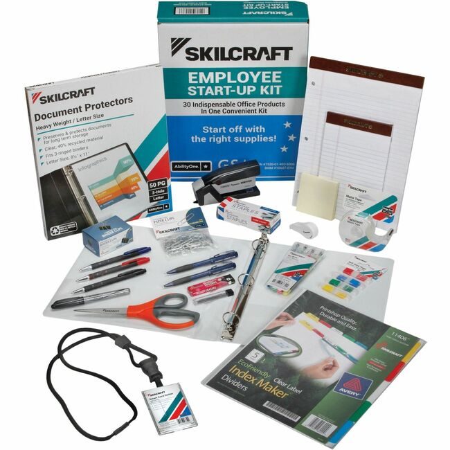 Varies / verify SKU SKU-LEVEL VERIFICATION REQUIRED Kit Desk Starter Employee NSN4936006