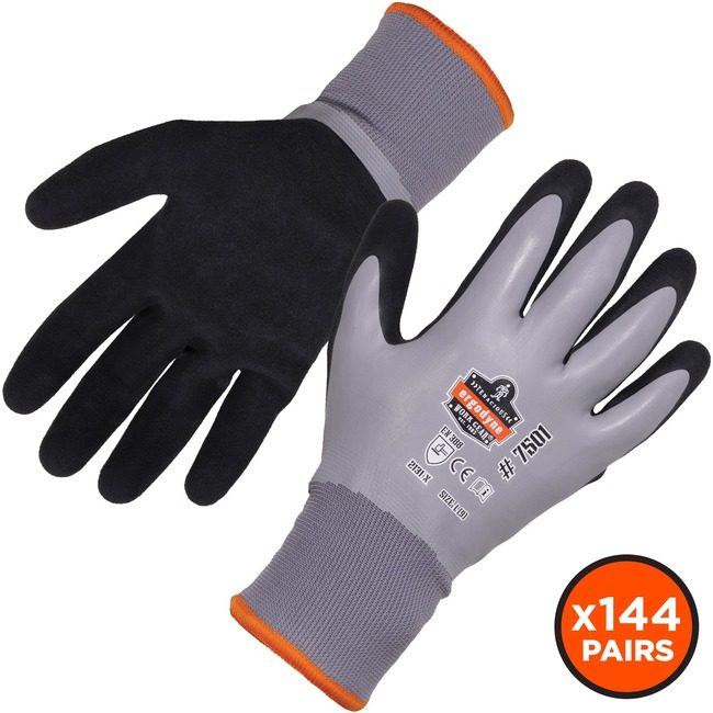 Ergodyne Glove Coated Wp Work M Gray EGO17933