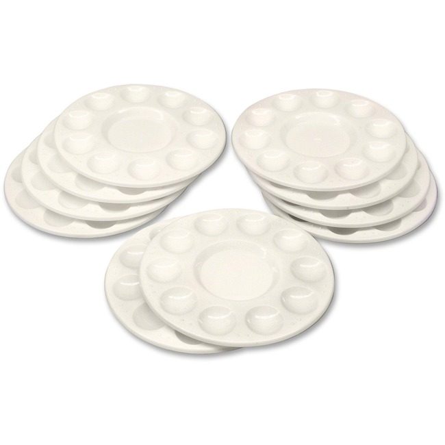 Pacon Corporation Tray Paint Round 10 Pack We PAC5924
