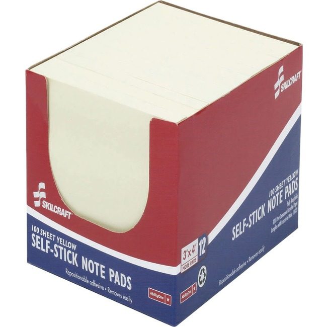 Varies / verify SKU SKU-LEVEL VERIFICATION REQUIRED Notepad Slfstk Unrld 3X4 Yw NSN2865121