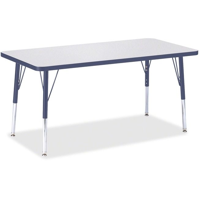 Jonti-Craft, Inc. Table Rectangle 24X48 Gy/Ny JNT6403JCE112