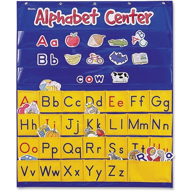 Learning Resources Chart Pckt Alpha Center LRNLER2246
