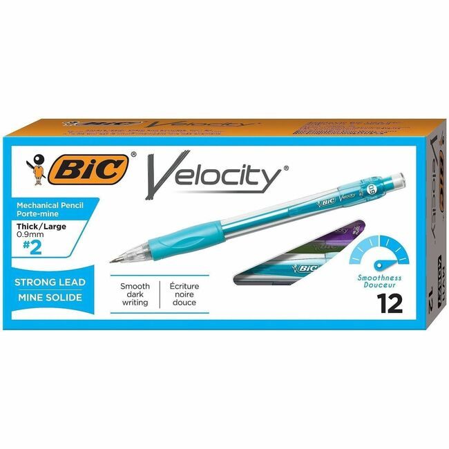BIC Corporation Pencil Velocity 0.9MM Be Dz BICMV11-BK