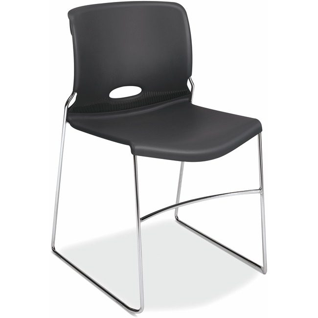 The HON Company Chair Stack 4/CTN Black HON4041LA
