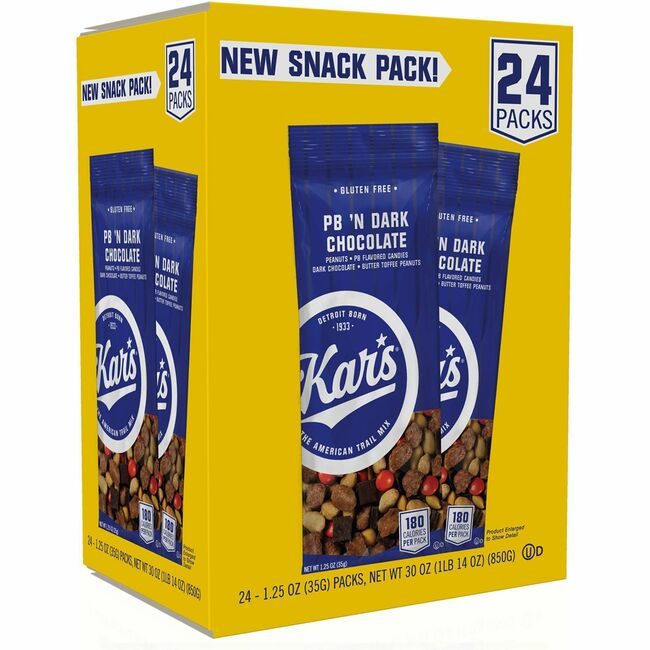 Office Snax Snacks Trailmix 1.25OZ OFX08037
