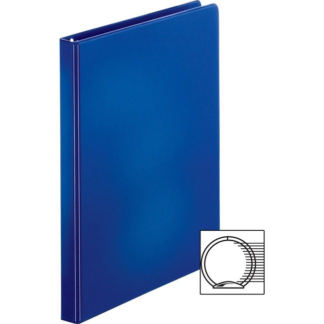 Business Source Binder Economy Rnd 0.5" Be BSN28525