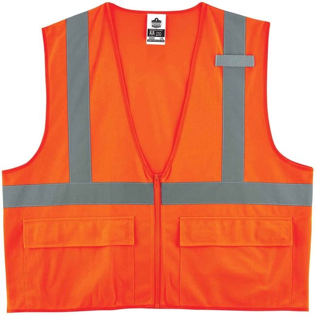 Ergodyne Vest Solid L/Xl Orange EGO21155