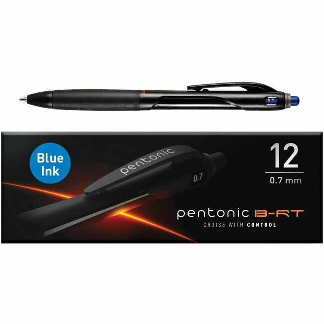 TOPS Products Pentonic Pen Bp Retract 0.7MM Be 12/BX PNTPEN12123