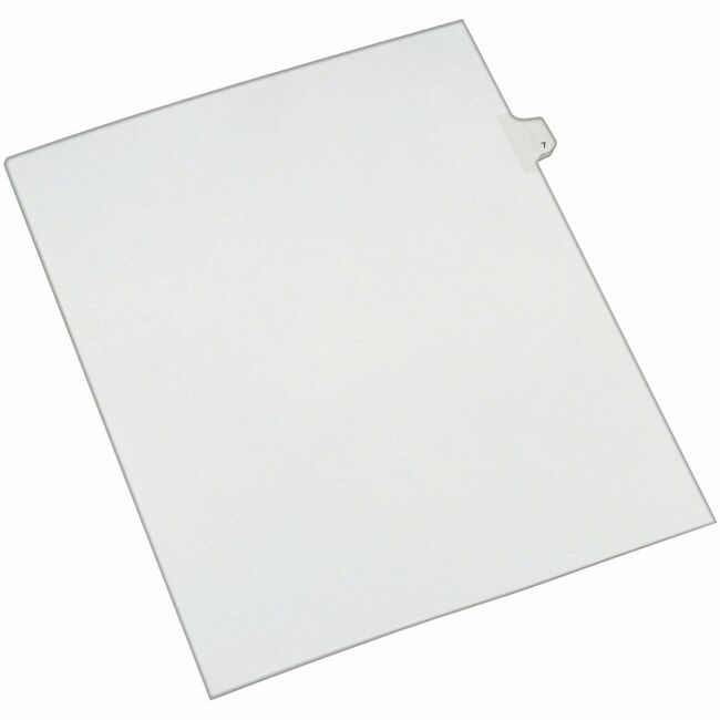 Avery Products Corporation Index Legal Sdtab 7 AVE82205