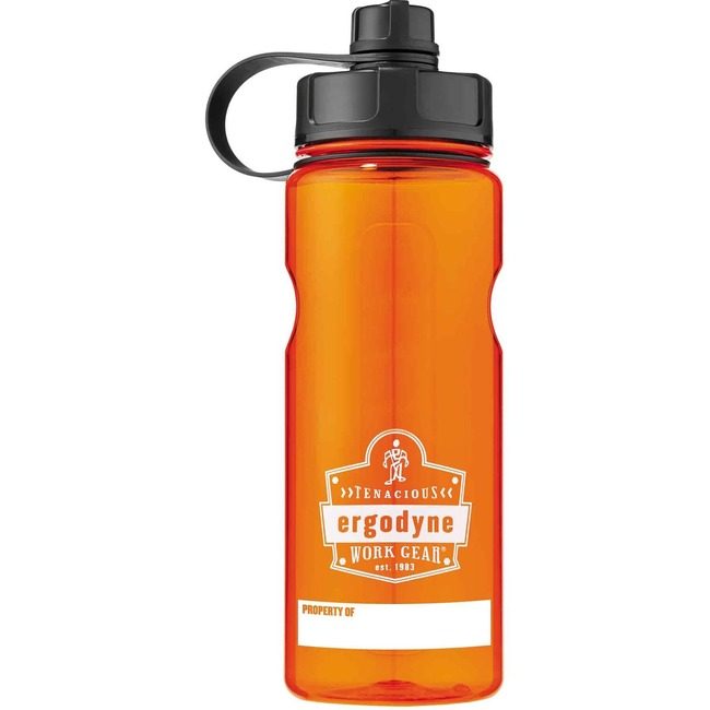 Ergodyne Water Bottle 1 LTR Orange EGO13151