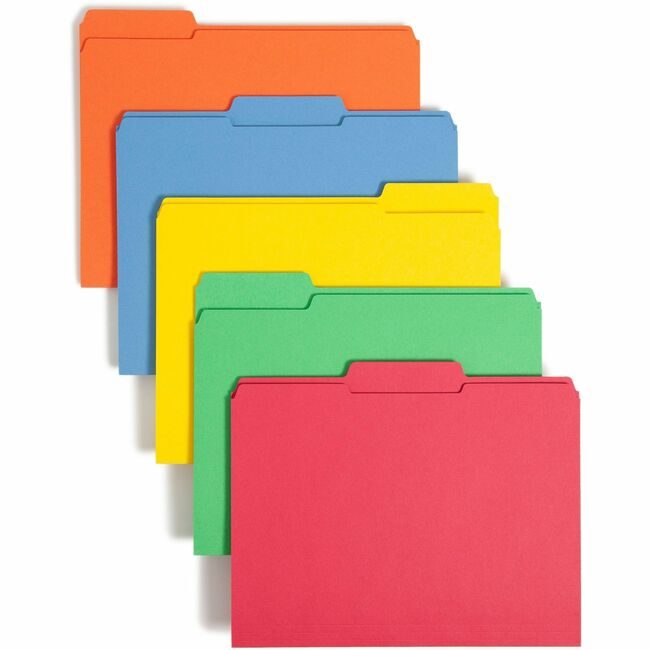 Smead Manufacturing Co. Folder File Letter 1/3 AST Assorted SMD11993