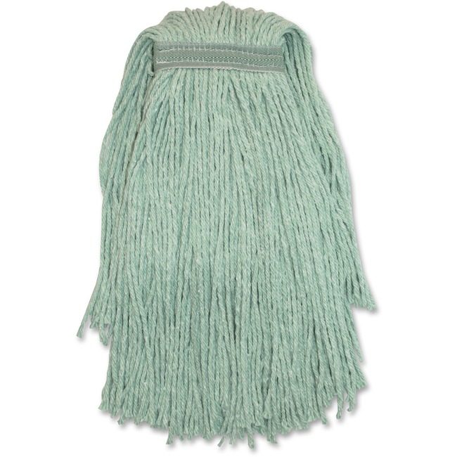 Genuine Joe Mop #24 Blnd Cutend Nrw Green GJON24G1B
