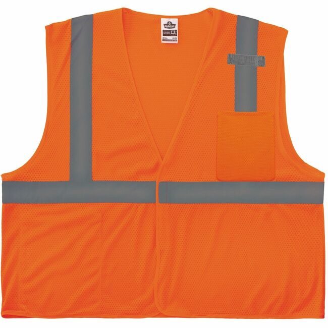 Ergodyne Vest Econo Mesh Hl Orng M EGO24533