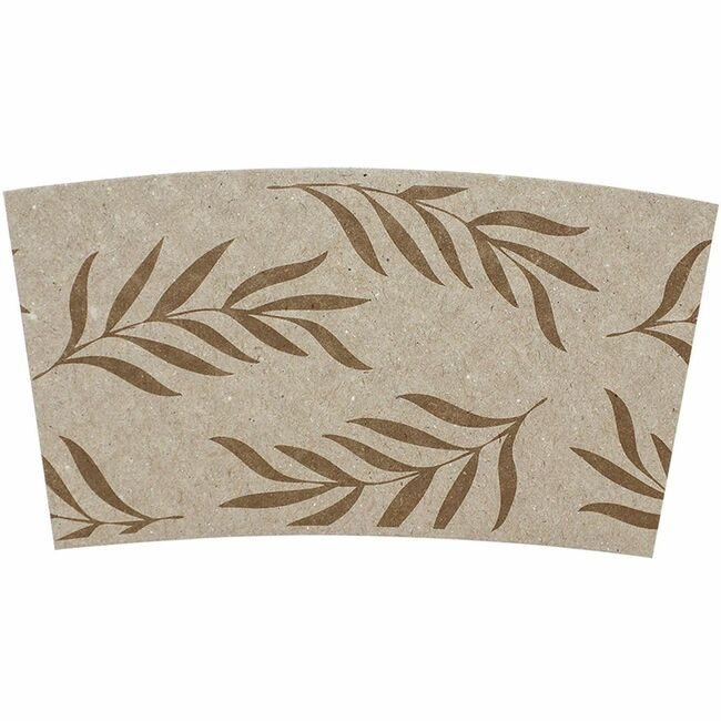 World Centric Sleeve Cup 8OZ Natural 1000 WORSLPAME