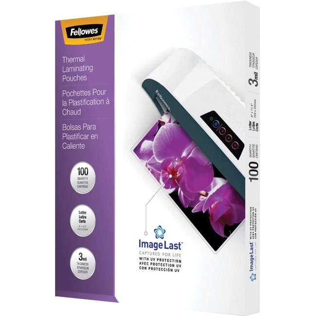 Fellowes Brands Pouch Laminate Letter 3MIL FEL52454