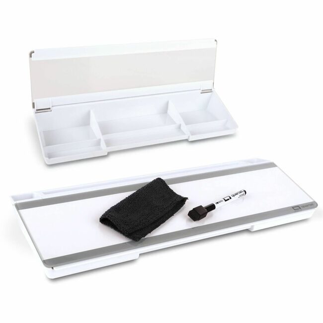 ACCO Brands Quartet Board Desktop Glass De White QRTQ090F04
