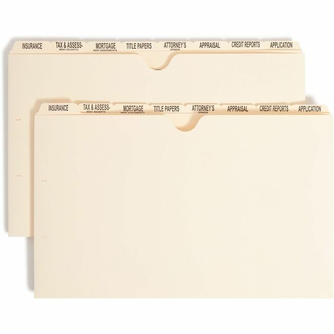 Smead Manufacturing Co. Divider 8SET MORT Mla SMD78278