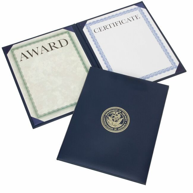 Varies / verify SKU SKU-LEVEL VERIFICATION REQUIRED Binder Awrd Gdnavy Port Blu NSN7141364