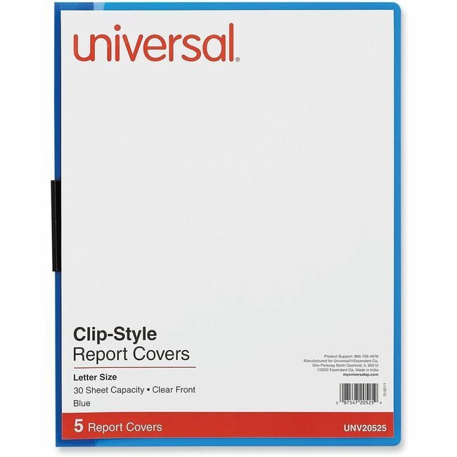 Universal Office Products Cover Report 30SHT 5 Pack Be UNV20525